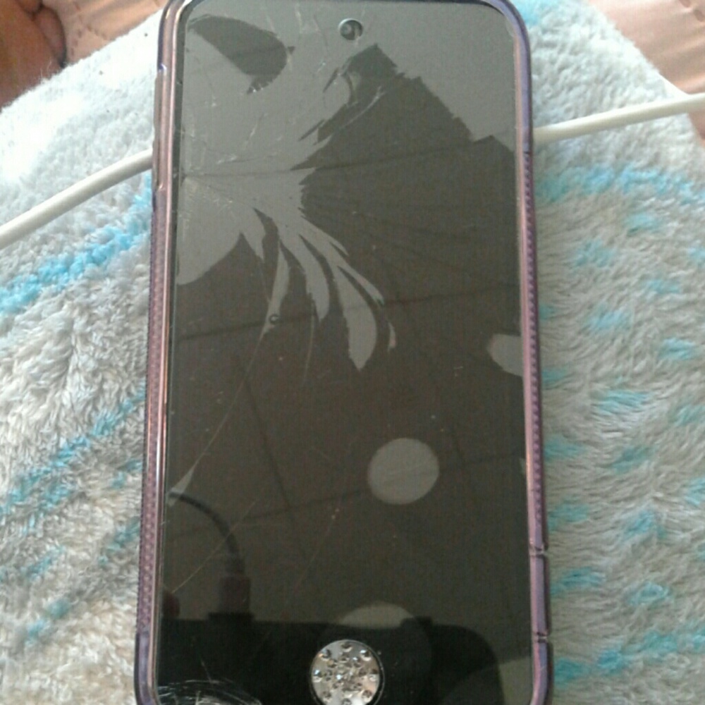 Ipod 5, holding for someone.